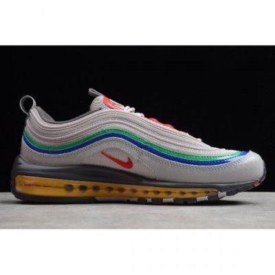 Nike Air Max 97 Gri / Kırmızı Koşu Ayakkabısı Türkiye - 4NLMMCMH